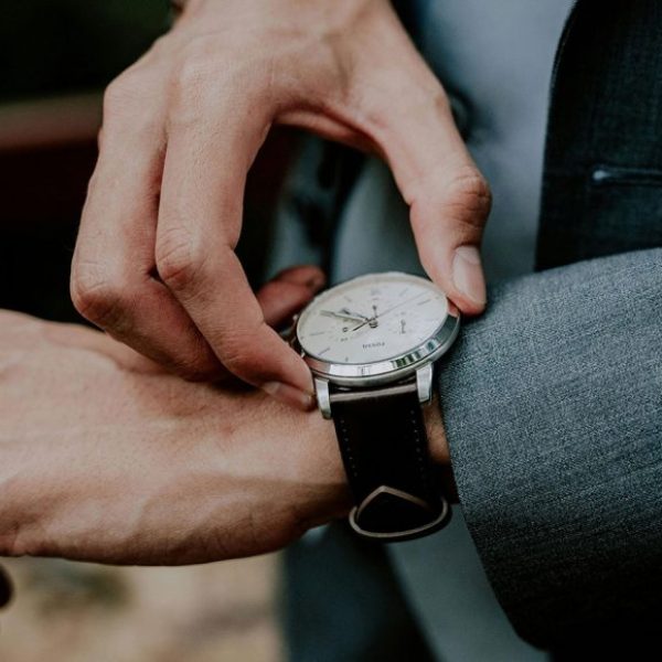 Men's Dark Grey Suit